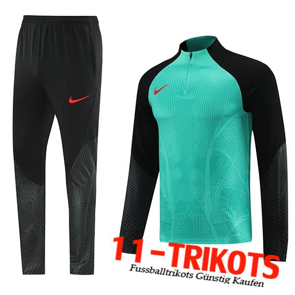 Nike Trainingsanzug Grün/Schwarz 2023/2024