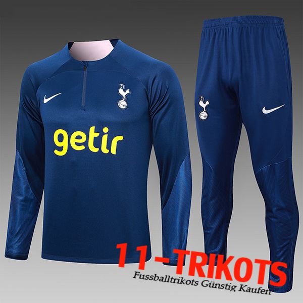 Tottenham Hotspur Trainingsanzug Kinder Blau/Gelb 2023/2024