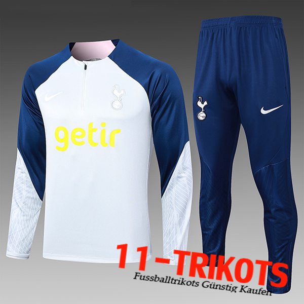 Tottenham Hotspur Trainingsanzug Kinder Grau/Blau/Gelb 2023/2024