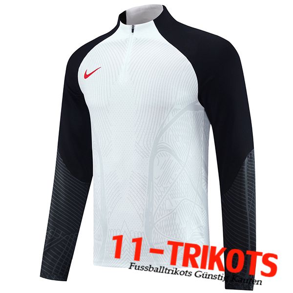 Nike Training Sweatshirt Weiß/Schwarz 2023/2024