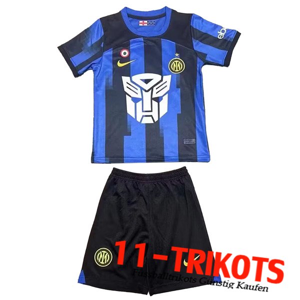 Inter Milan Fussball Trikots Kinder Transformers Special Edition 2023/2024