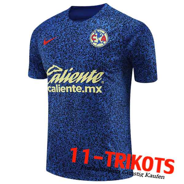 Club America Trainingstrikot Blau/Schwarz/Grün 2024/2025