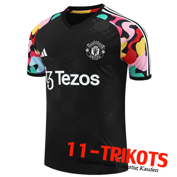 Manchester United Trainingstrikot Schwarz 2024/2025 -05