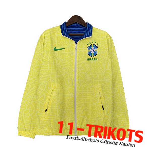 Brasilien Windjacke Gelb 2023/2024