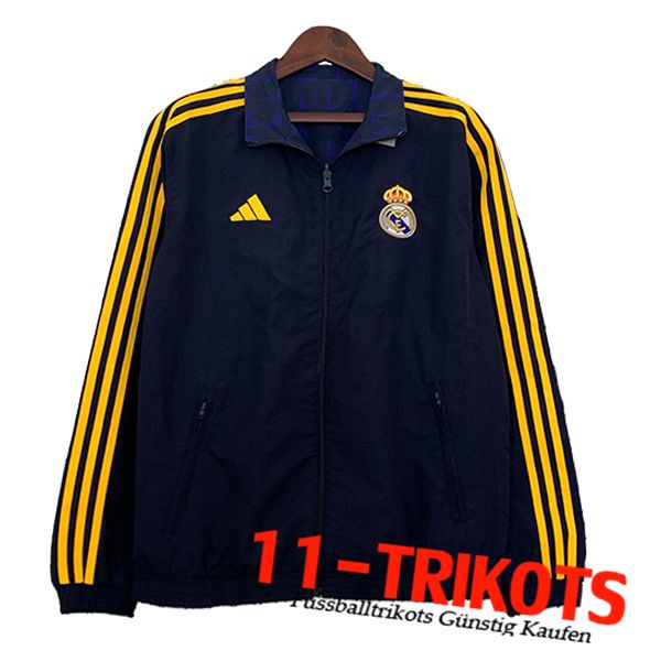 Real Madrid Windjacke Schwarz/Gelb 2023/2024