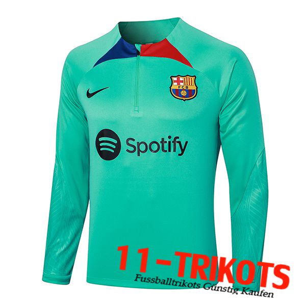 FC Barcelona Training Sweatshirt Grün 2023/2024 -03