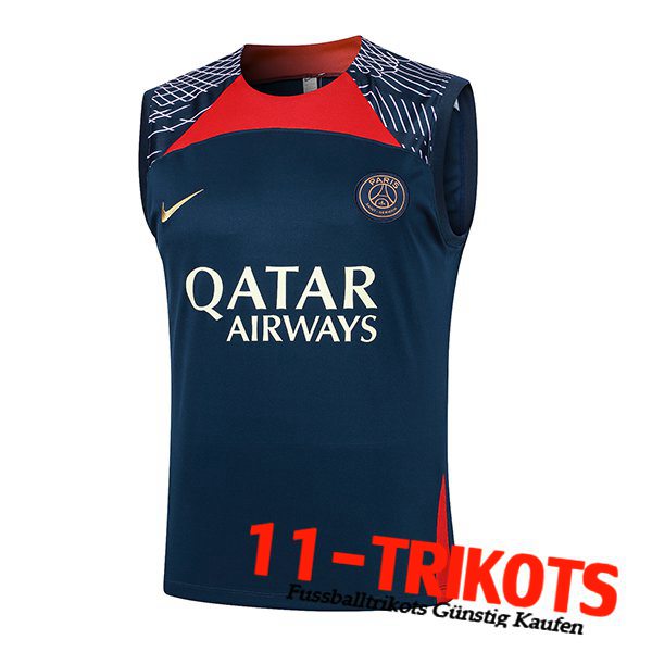 PSG Trainings-Tanktop Dunkelblau 2024/2025