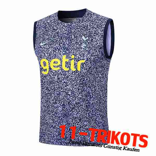 Tottenham Hotspur Trainings-Tanktop Schwarz/lila 2024/2025