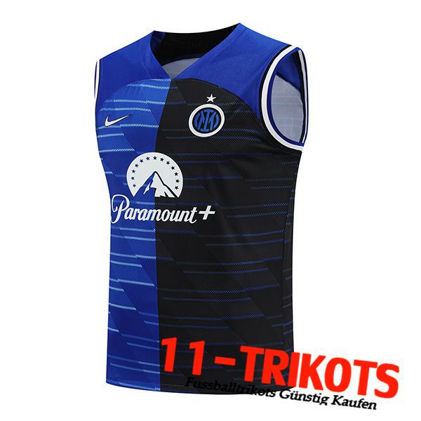 Inter Milan Trainings-Tanktop Blau/Schwarz 2024/2025