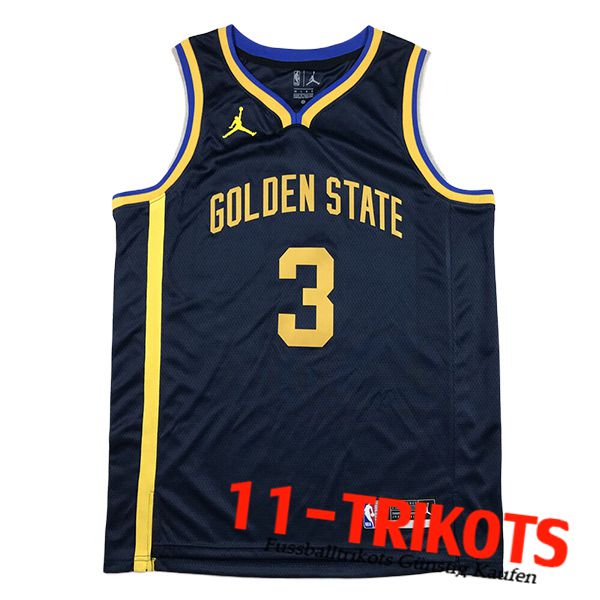 Golden State Warriors Trikot (PAUL #3) 2024/25 Dunkelblau