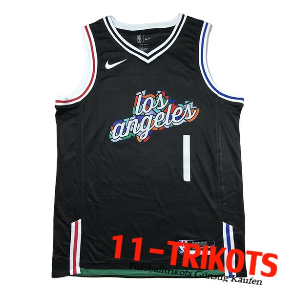 Los Angeles Clippers Trikot (HARDEN #1) 2024/25 Schwarz