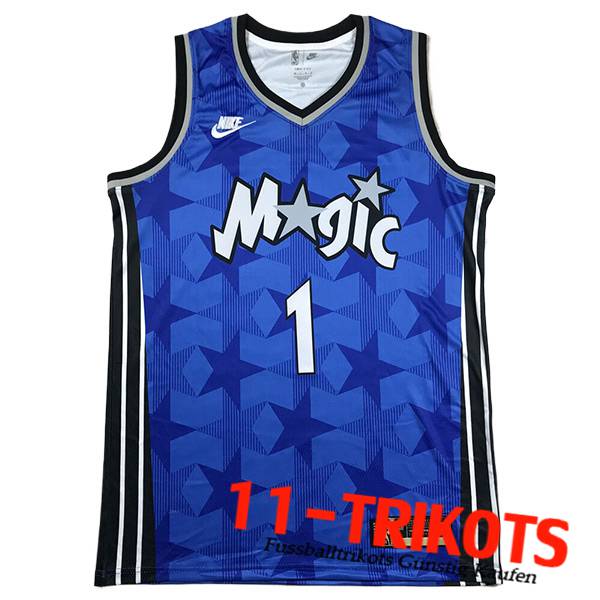 Orlando Magic Trikot (McGRADY #1) 2024/25 Blau/Schwarz/Weiß