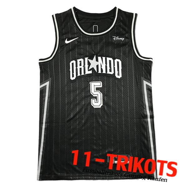 Orlando Magic Trikot (BANCHERO #5) 2024/25 Schwarz/Weiß