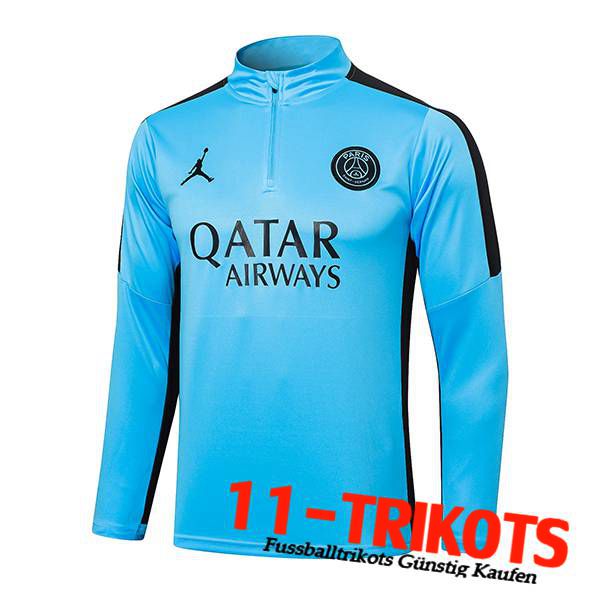 Jordan PSG Training Sweatshirt Blau/Schwarz 2024/2025