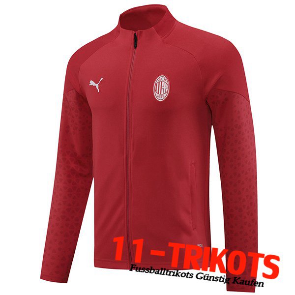 AC Milan Trainingsjacke Rot 2024/2025