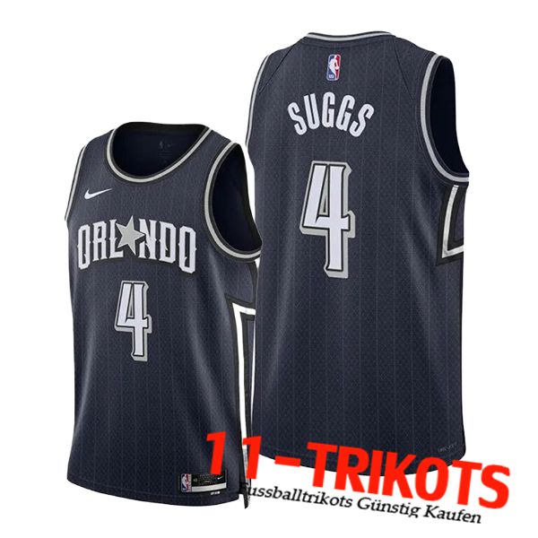 Orlando Magic Trikot (SUGGS #4) 2024/25 Schwarz/Grau