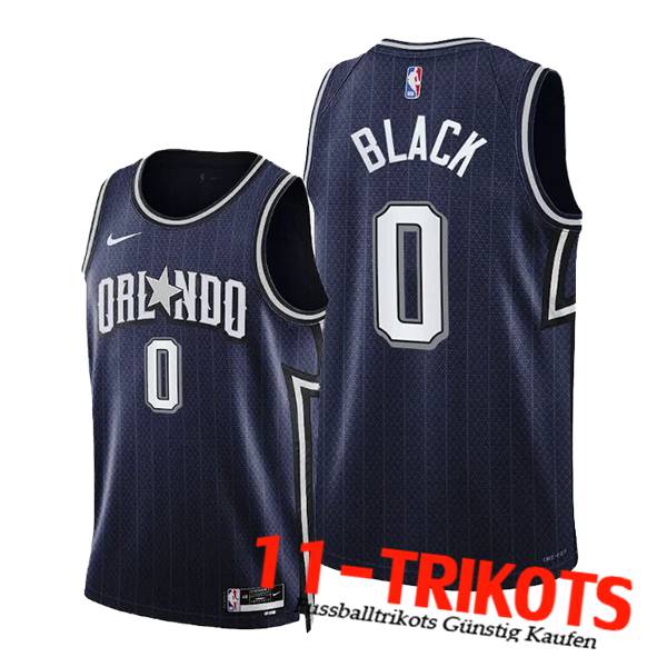 Orlando Magic Trikot (BLACK #0) 2024/25 Schwarz/Grau