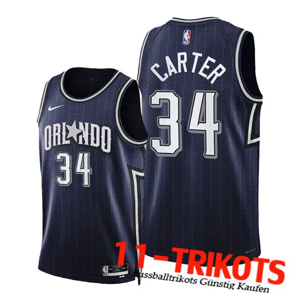 Orlando Magic Trikot (CARTER #34) 2024/25 Schwarz/Grau