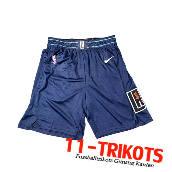 Los Angeles Clippers Shorts NBA 2024/25 Dunkelblau