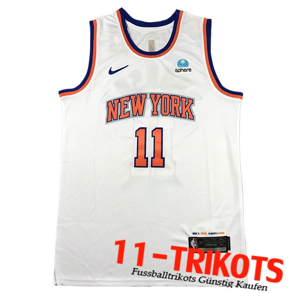 New York Knicks Trikot (BraunSON #11) 2024/25 Weiß/Orange
