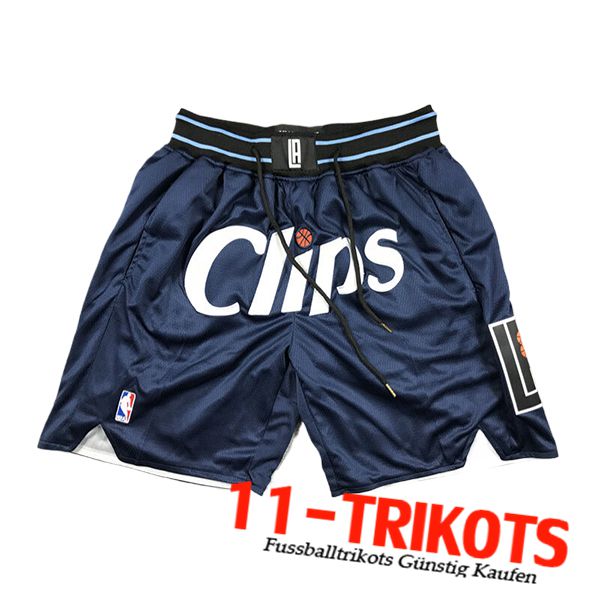 Los Angeles Clippers Shorts NBA 2024/25 Dunkelblau