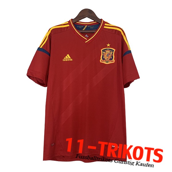 Spanien Retro Heimtrikot 2012