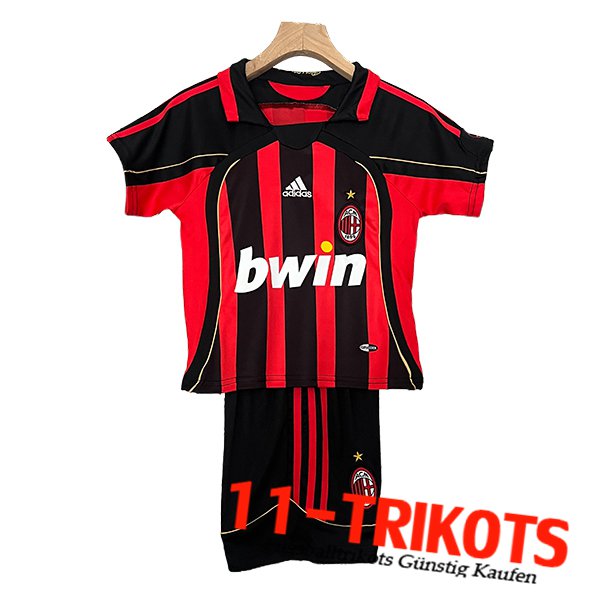 AC Milan Retro Kinder Heimtrikot 2006/2007