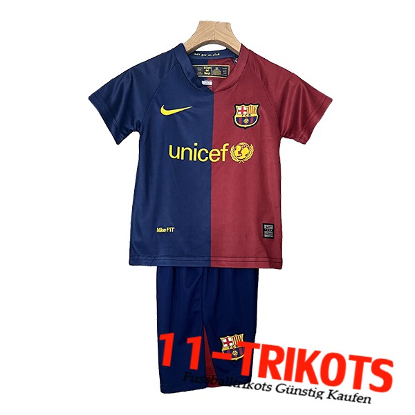 FC Barcelona Retro Kinder Heimtrikot 2008/2009
