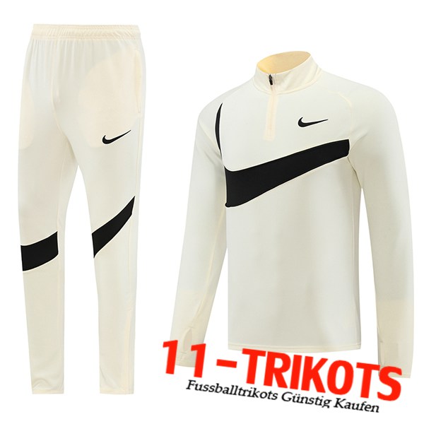 Nike Trainingsanzug Beige/Schwarz 2024/2025