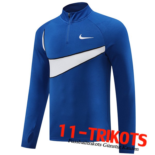 Nike Training Sweatshirt Blau/Weiß 2024/2025