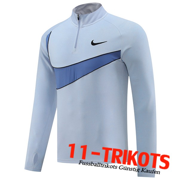Nike Training Sweatshirt Grau/Blau 2024/2025