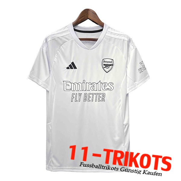 Arsenal Fussball Trikots Weiß 2024/2025