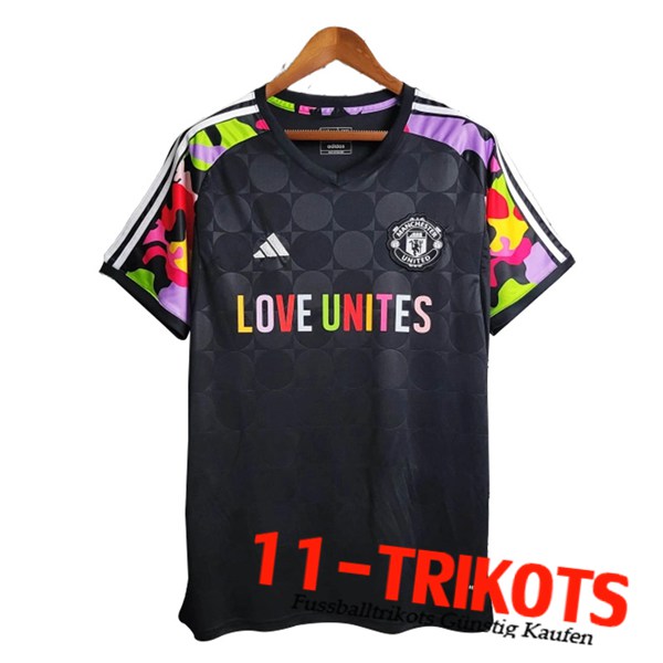 Manchester United Trainingstrikot Schwarz 2024/2025 -06