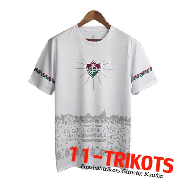 Fluminense Trainingstrikot Weiß/Grau 2024/2025