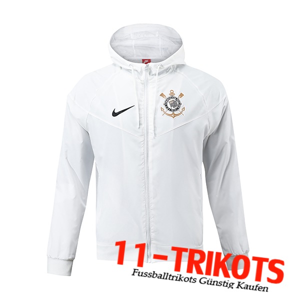 Corinthians Windjacke Weiß 2024/2025