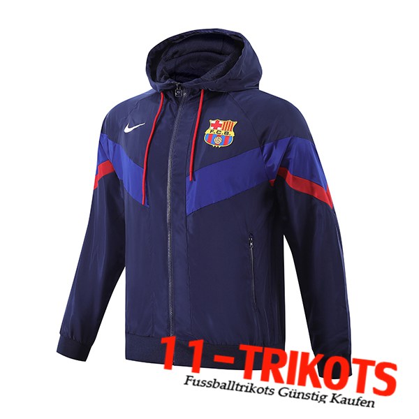 FC Barcelona Windjacke Dunkelblau 2024/2025