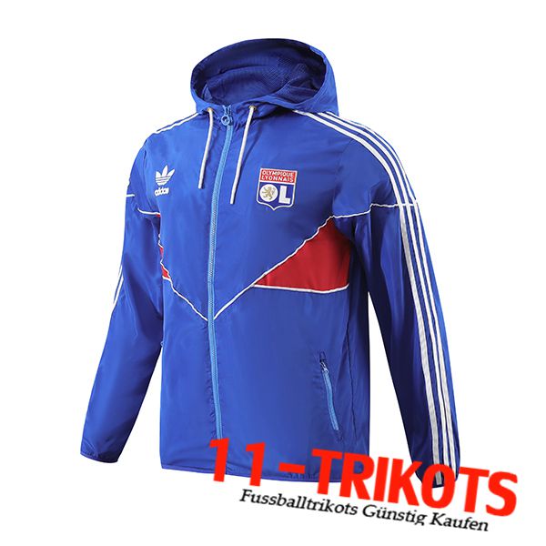 lyon Windjacke Blau/Rot 2024/2025