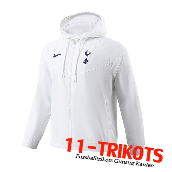 Tottenham Hotspur Windjacke Weiß 2024/2025