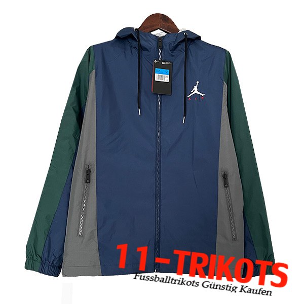 Jordan Windjacke Blau/Grau/Grün 2024/2025