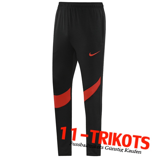 Nike Trainingshose Rot/Schwarz 2024/2025