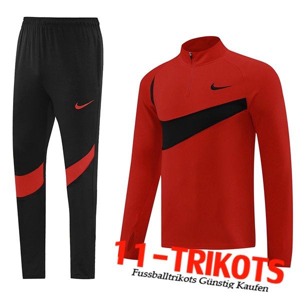 Nike Trainingsanzug Rot/Schwarz 2024/2025