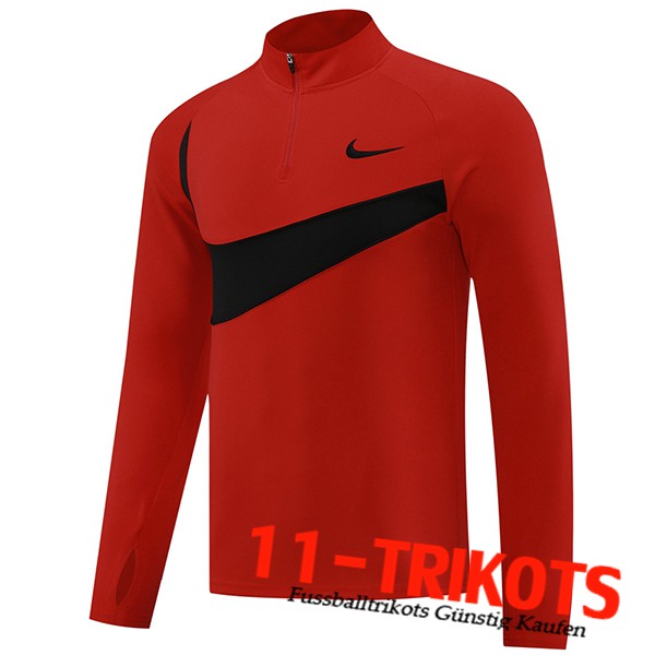 Nike Training Sweatshirt Rot/Schwarz 2024/2025