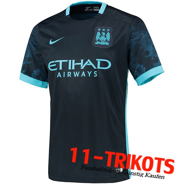 Manchester City Retro Auswärtstrikot 2015/2016