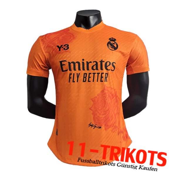 Real Madrid Fussball Trikots Y3 Orange Special Edition 2024/2025