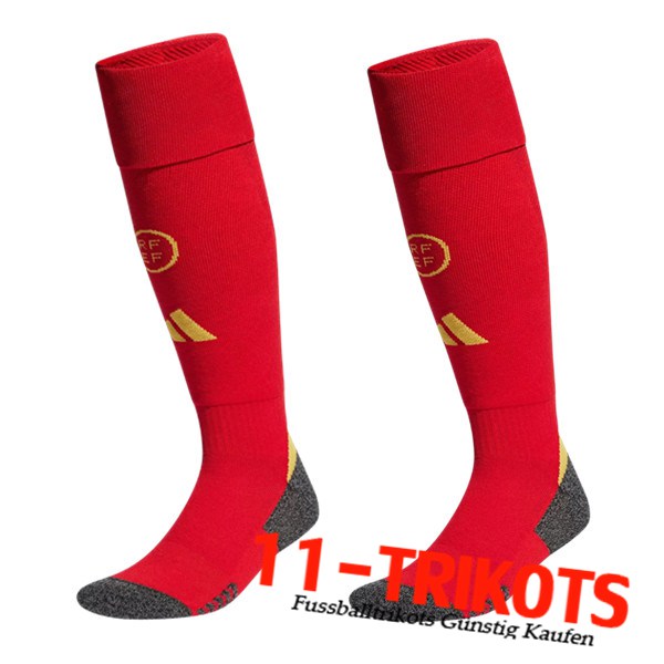 Spanien Fussball Socken Heimtrikot 2024/2025