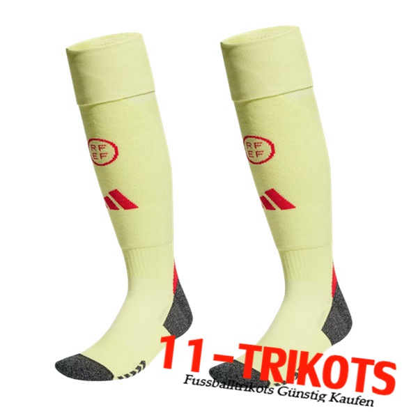 Spanien Fussball Socken Auswärtstrikot 2024/2025