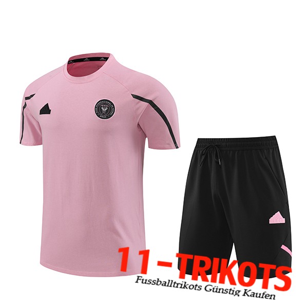 Inter Miami CF Trainingstrikot + Shorts Rosa/Schwarz 2024/2025