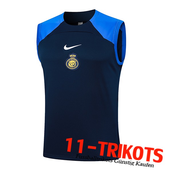 Al-Nassr FC Trainings-Tanktop Dunkelblau 2024/2025