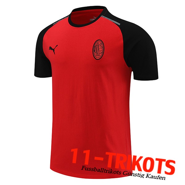 AC Milan Trainingstrikot Rot/Schwarz 2024/2025