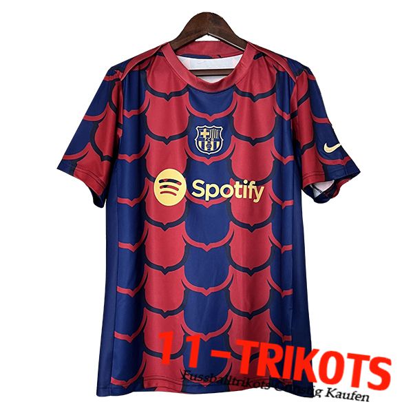 FC Barcelona Trainingstrikot Blau/Rot 2024/2025